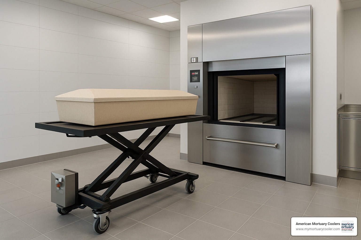The Ultimate Guide to Cremation Lifts: What You Need to Know - American Mortuary Coolers & Equipments The Ultimate Guide to Cremation Lifts: What You Need to Know - American Mortuary Coolers & Equipments